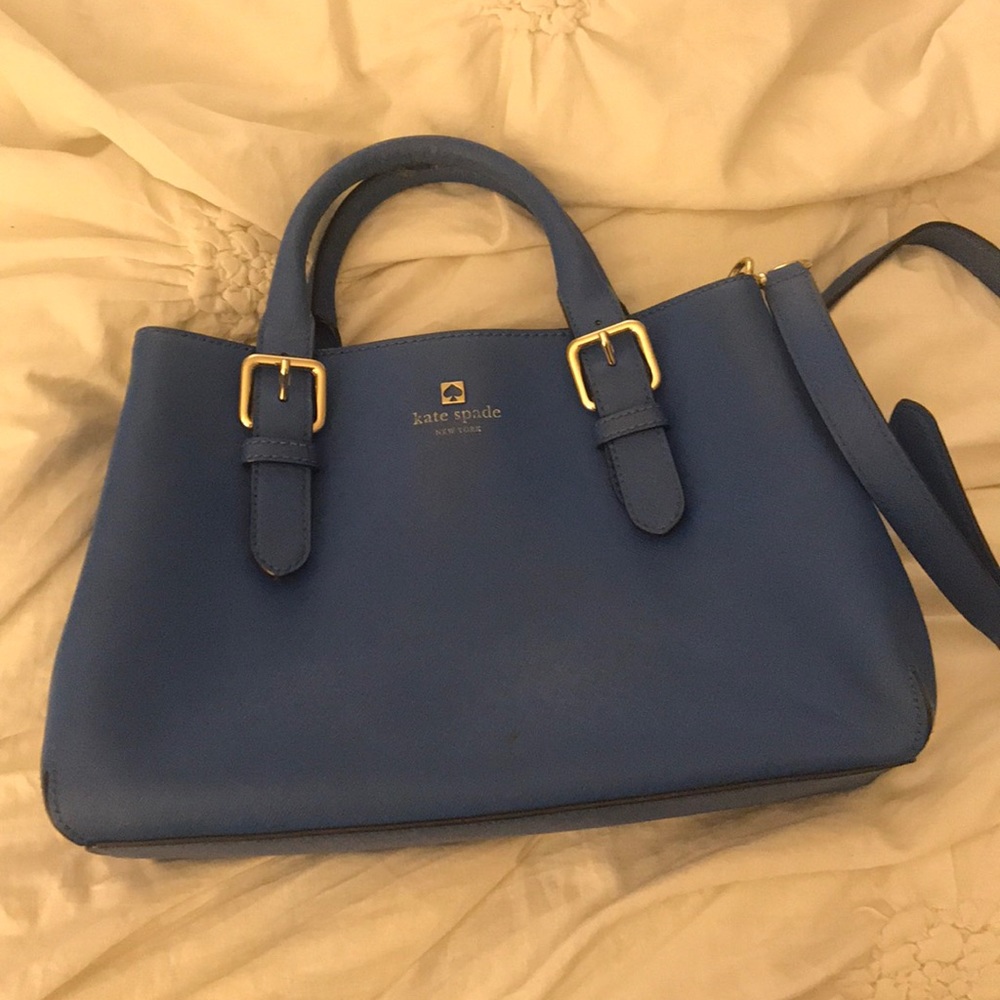 Royal blue Kate spade purse